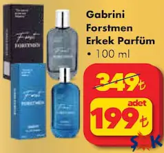 GABRİNİ FORSTMEN ERKEK PARFÜM 100 ML fiyat ve kampanya bilgisi
